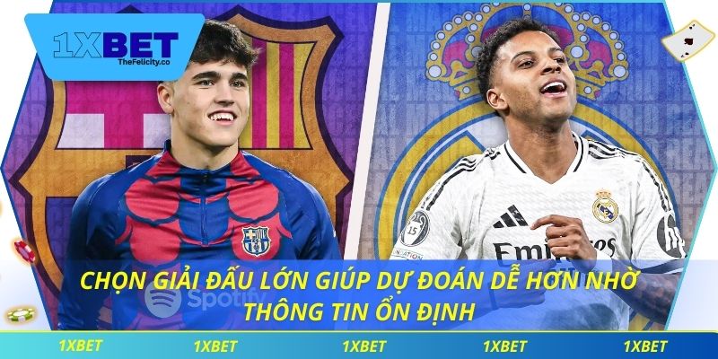 Kèo Châu Âu 1xbet – Nơi Cược Thủ Tìm Thấy Cơ Hội Thắng Lớn Chọn giải đấu lớn giúp dự đoán dễ hơn nhờ thông tin ổn định
