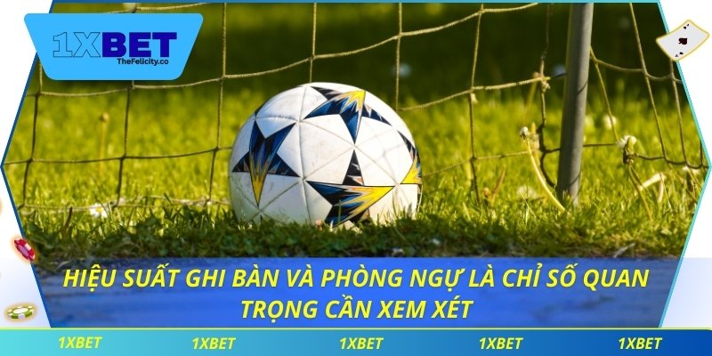Kèo Dưới Tiềm Năng Và Lợi Thế Bất Ngờ Từ Nhà Cái 1xbet Hiệu suất ghi bàn và phòng ngự là chỉ số quan trọng cần xem xét